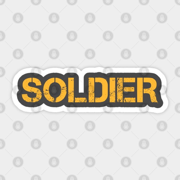 Soldier Sticker by Coolthings